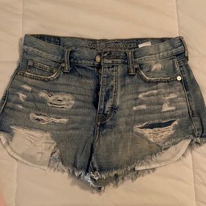 Vintage High Rise Denim Shorts